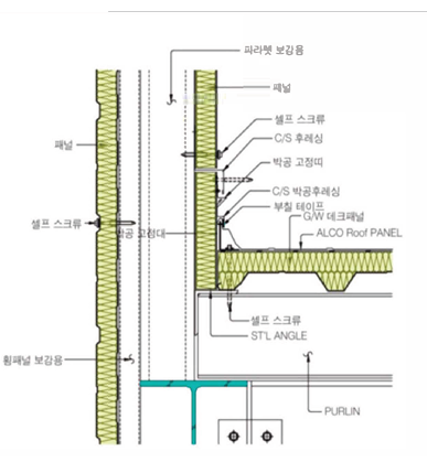 박공부분 마감상세도-2