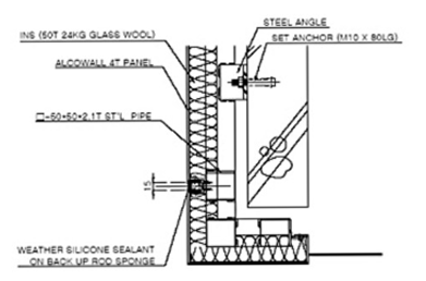 VERTICAL SECTION DETAIL (처마)